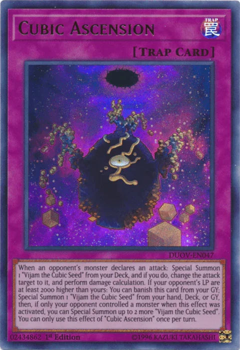 Cubic Ascension [DUOV-EN047] Ultra Rare - for just $0.10! 