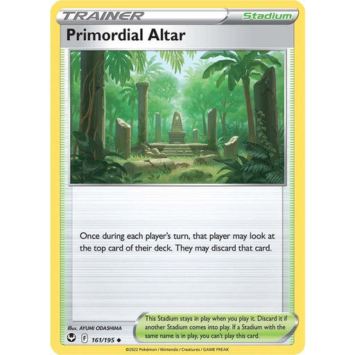 Primordial Altar (161/195) [Sword & Shield: Silver Tempest] - Just $0.03! Shop now at Retro Gaming of Denver