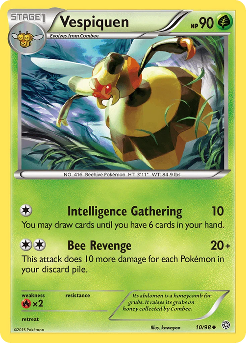 Vespiquen (10/98) [XY: Ancient Origins] - for just $0.10! 