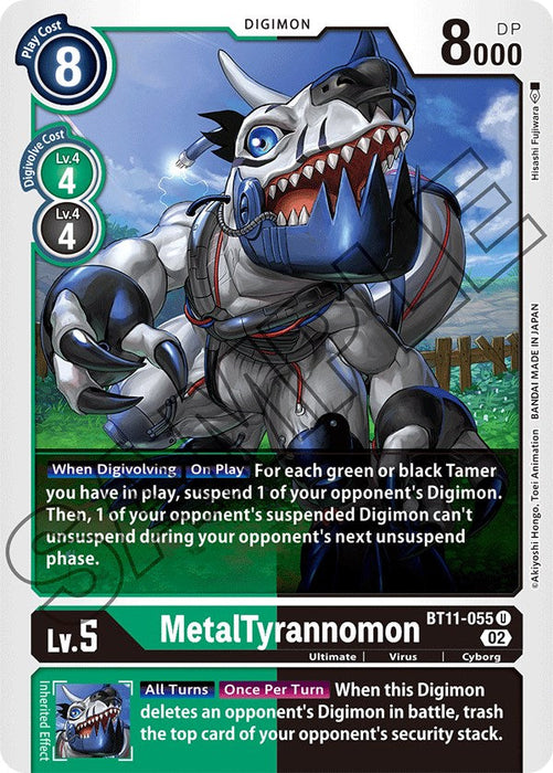 MetalTyrannomon [BT11-055] [Dimensional Phase] - Just $0.09! Shop now at Retro Gaming of Denver