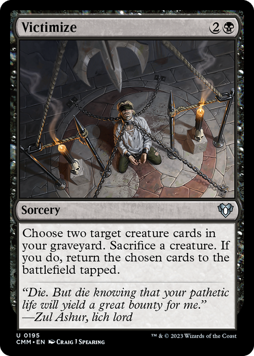 Victimize (CMM-195) - Commander Masters - for just $0.88! 