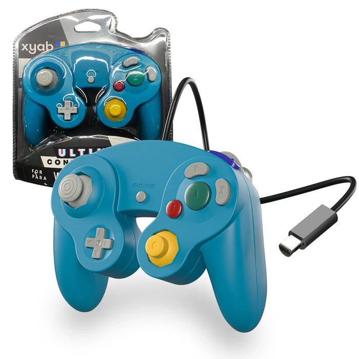 Wired Controller for Nintendo GameCube/Wii [Teal] – Gamecube/Wii Accessory - for just $14.99! 