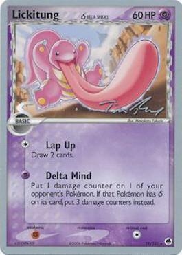 Lickitung (19/101) (Delta Species) (Legendary Ascent - Tom Roos) [World Championships 2007] - for just $3.60! 