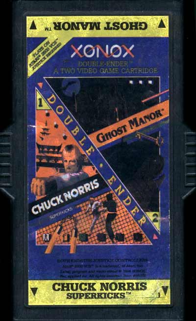 Double Ender: Chuck Norris Superkicks / Ghost Manor (Atari 2600) - for just $0! 
