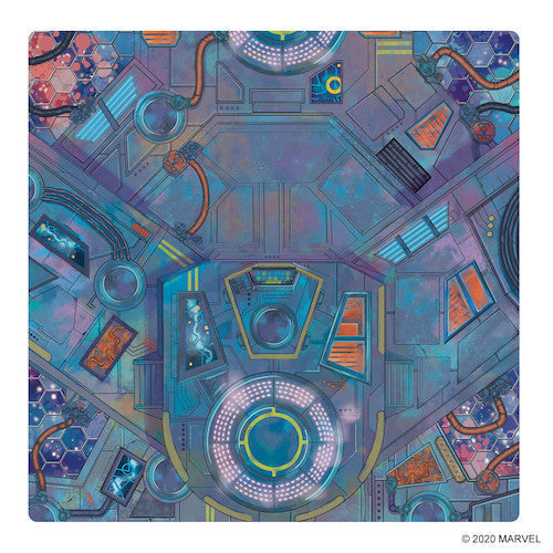 Marvel Crisis Protocol: Spaceport Showdown Game Mat - for just $39.95! 