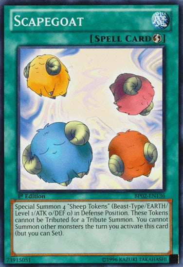 Scapegoat [BP02-EN136] Common - for just $0.20! 