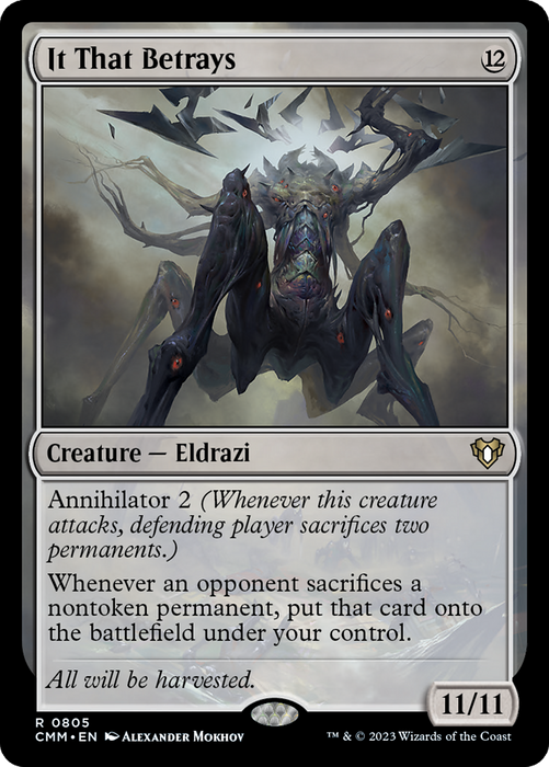 It That Betrays (CMM-805) - Commander Masters - for just $5.20! 