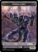 Human Warrior // Zombie Army Double-Sided Token [Commander Masters Tokens] - for just $0.15! 