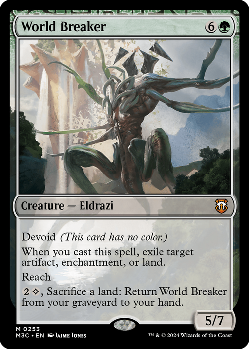 World Breaker (M3C-253) - Modern Horizons 3 Commander: (devoid) - for just $0.11! 