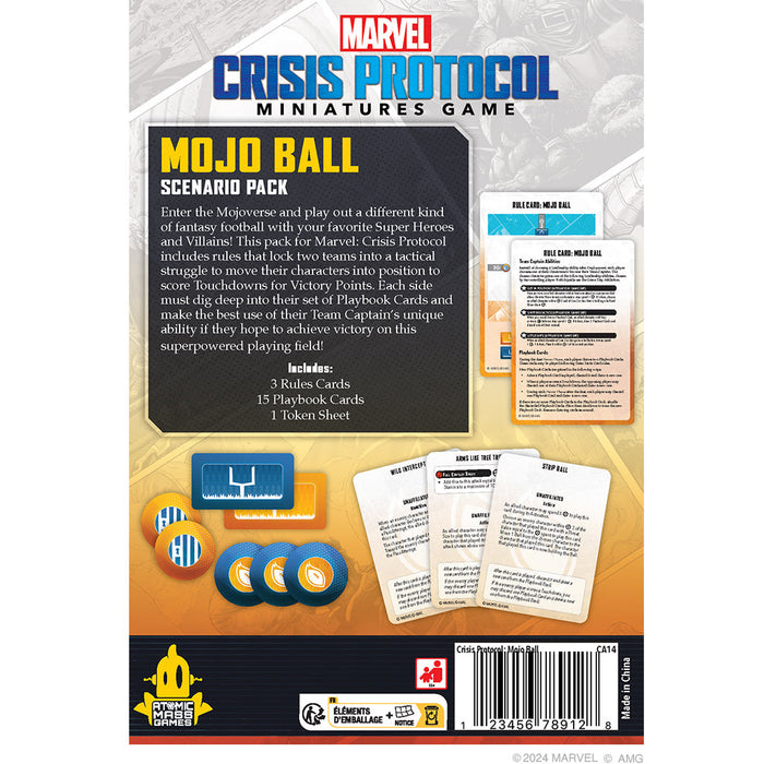 Marvel Crisis Protocol: Mojo Ball Scenario Pack - for just $14.99! 