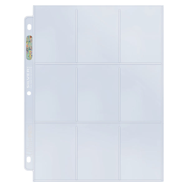 Ultra PRO: 9-Pocket Pages - Silver Series (3-Holes / 100-Pack) - for just $16.95! 