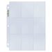 Ultra PRO: 9-Pocket Pages - Silver Series (3-Holes / 100-Pack) - for just $16.95! 
