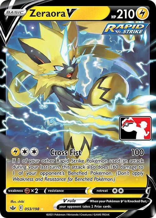 Zeraora V (053/198) [Prize Pack Series One] - for just $15.65! 