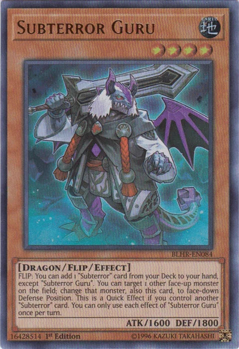 Subterror Guru [BLHR-EN084] Ultra Rare - for just $0.30! 