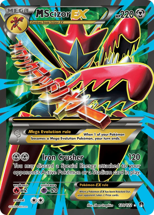 M Scizor EX (120/122) [XY: BREAKpoint] - for just $18.05! 