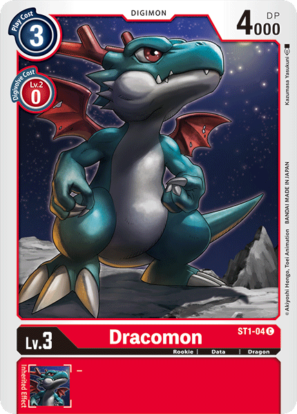 Dracomon [ST1-04] [Starter Deck: Gaia Red] - Just $0.09! Shop now at Retro Gaming of Denver