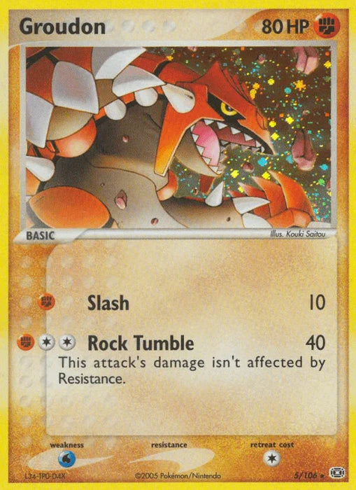 Groudon (5/106) [EX: Emerald] - for just $19.30! 