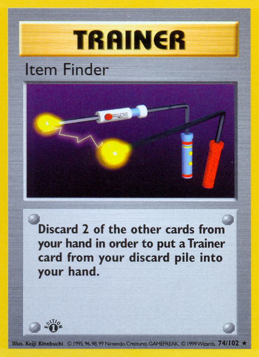 Item Finder (74/102) (Shadowless) [Base Set 1st Edition] - Just $12.90! Shop now at Retro Gaming of Denver