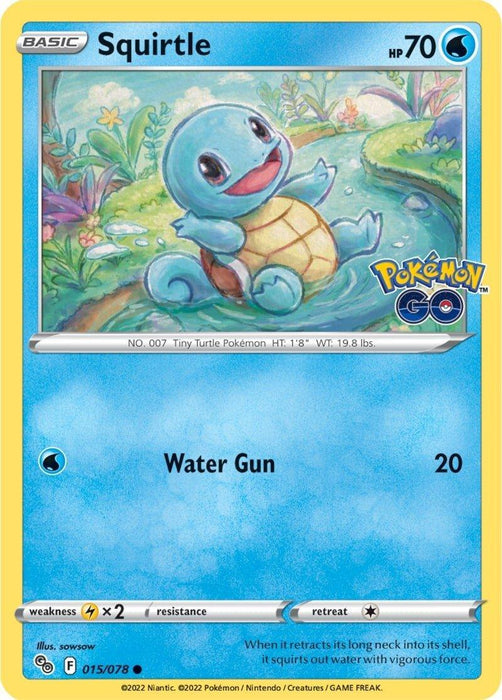 Squirtle (015/078) [Pokémon GO] - for just $0.15! 