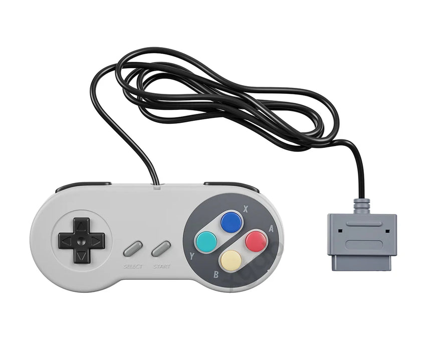 Wired Controller for Super Nintendo Entertainment System (SNES) – Super Nintendo Entertainment System Accessory (SNES) - for just $14.99! 
