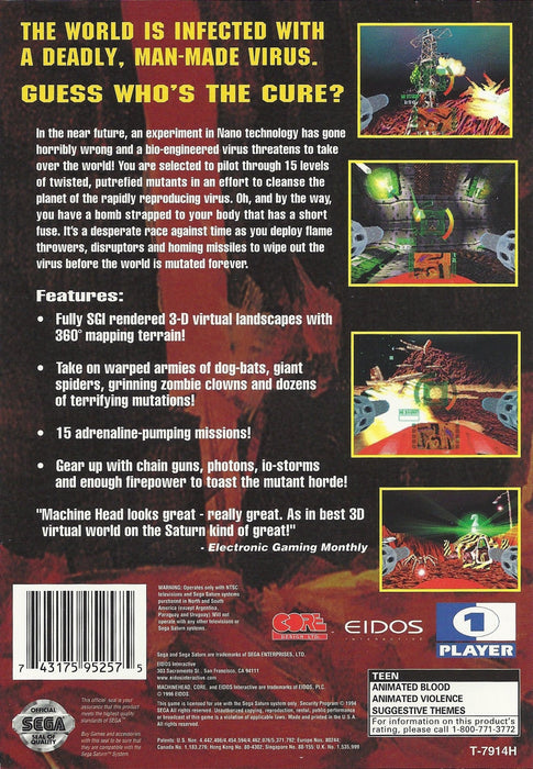 Machine Head – Sega Saturn (SS) - for just $0! 