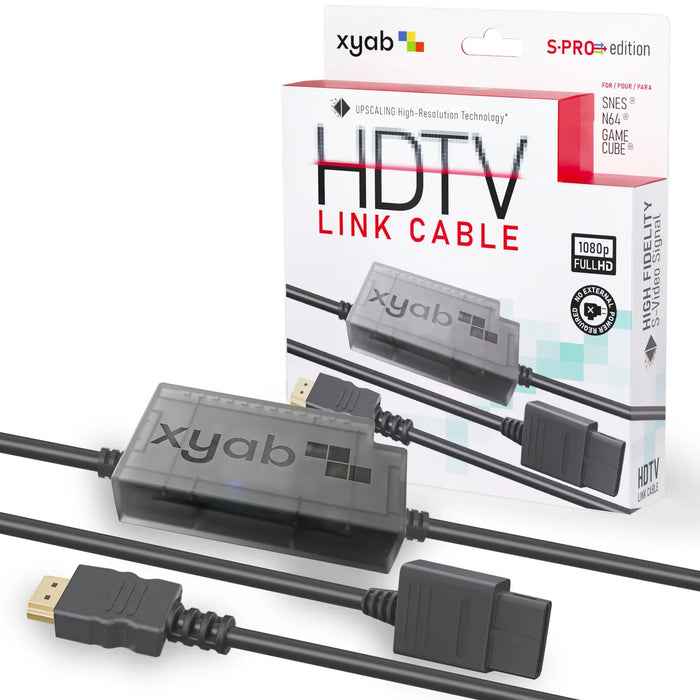 SPRO HD Link Cable for N64/GC/SNES – Console Accessory - for just $39.99! 