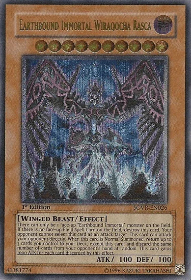 Earthbound Immortal Wiraqocha Rasca [SOVR-EN026] Ultimate Rare - for just $5.20! 