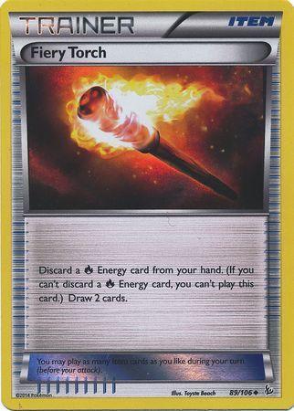 Fiery Torch (89/106) (Sheen Holo Pyroar Collection Exclusive) [XY: Flashfire] - for just $0.20! 