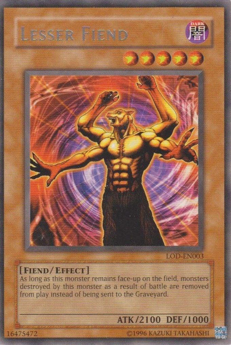 Lesser Fiend [LOD-EN003] Rare - for just $0.15! 