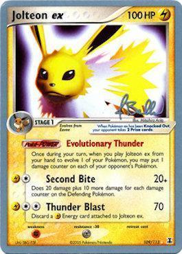 Jolteon ex (109/113) (Eeveelutions - Jimmy Ballard) [World Championships 2006] - for just $11.25! 