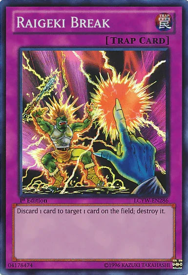 Raigeki Break [LCYW-EN286] Super Rare - for just $11.80! 
