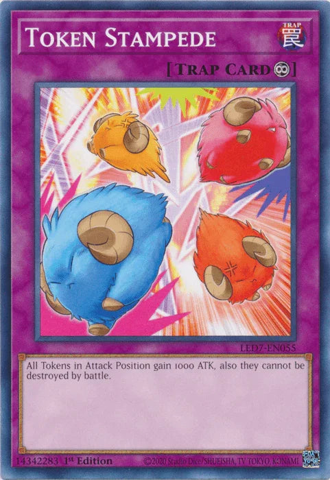 Token Stampede [LED7-EN055] Common - for just $0.10! 