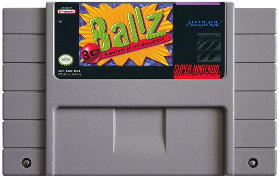 Ballz 3D – Super Nintendo Entertainment System (SNES) - for just $12.99! 