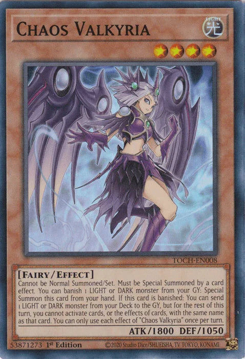 Chaos Valkyria [TOCH-EN008] Super Rare - for just $0.15! 