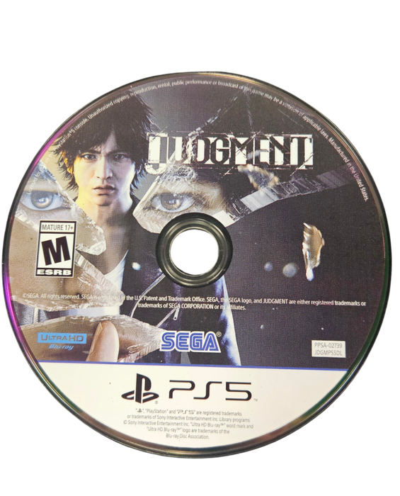 Judgment – PlayStation 5 (PS5) - for just $28.99! 