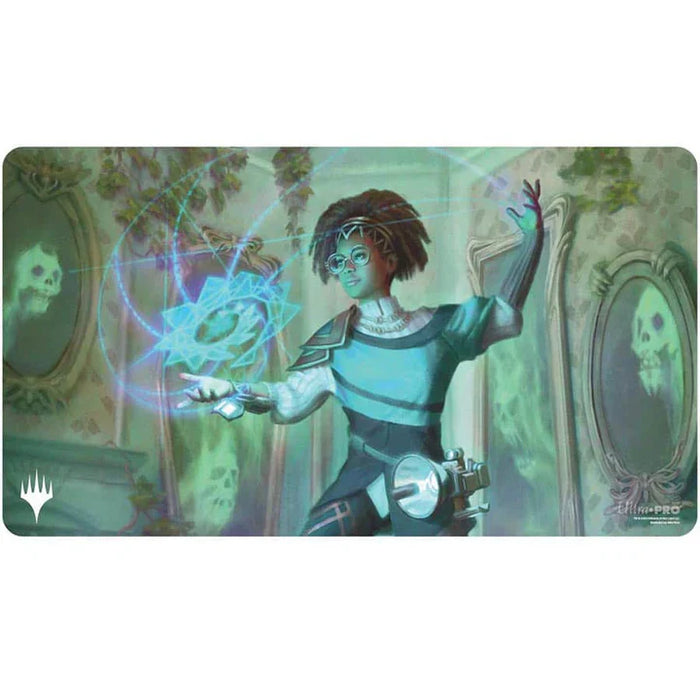 Ultra PRO: Playmat - Duskmourn Commander D (Zimone, Mystery Unraveler) - for just $14.95! 