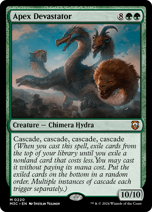 Apex Devastator (M3C-220) - Modern Horizons 3 Commander - for just $1.07! 