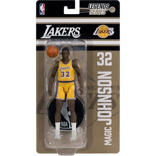 NBA McFarlane's SportsPicks Legends Series Los Angeles Lakers Magic Johnson 6-Inch Action Figure - for just $26.77! 