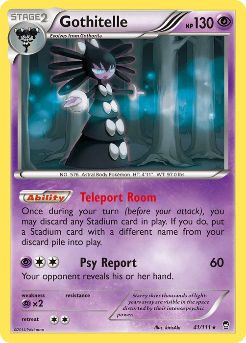 Gothitelle (41/111) [XY: Furious Fists] - for just $0.25! 
