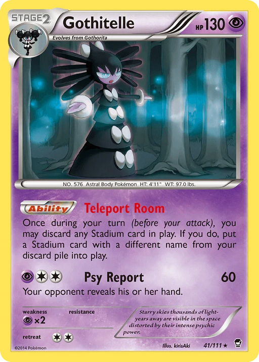 Gothitelle (41/111) [XY: Furious Fists] - for just $0.25! 