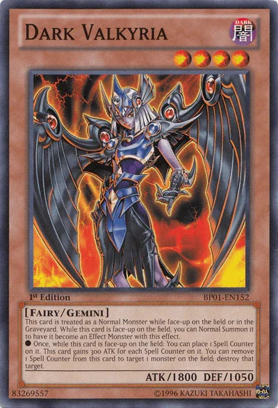 Dark Valkyria [BP01-EN152] Common - for just $0.10! 