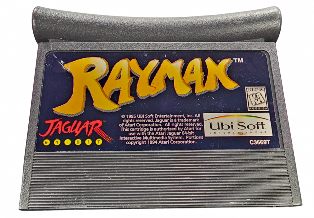 Rayman [GAME ONLY - COSMETICALLY FLAWED CARTRIDGE] – Atari Jaguar (JAG) - for just $149.99! 