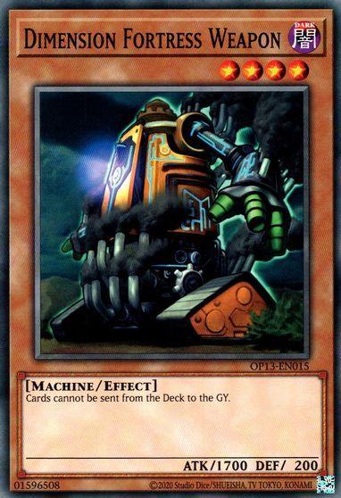 Dimension Fortress Weapon [OP13-EN015] Common - for just $0.10! 