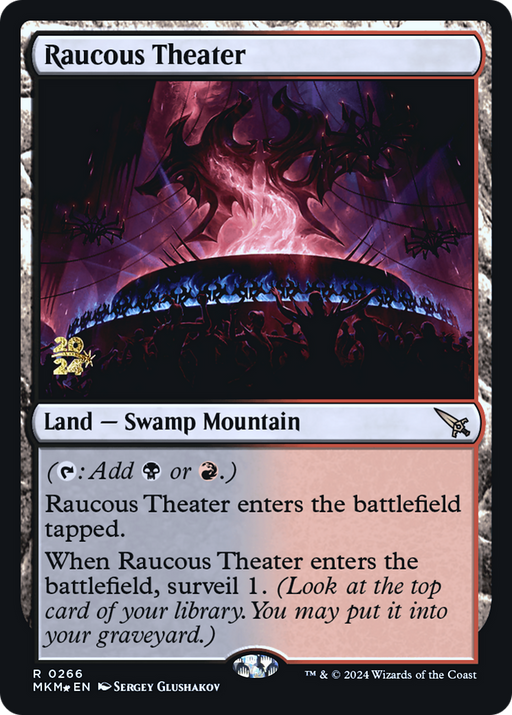 Raucous Theater [Murders at Karlov Manor Prerelease Promos] - Just $3.45! Shop now at Retro Gaming of Denver