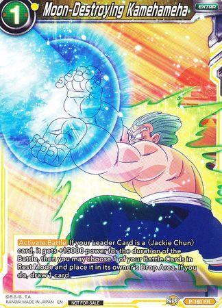 Moon-Destroying Kamehameha (Power Booster: World Martial Arts Tournament) (P-160) [Promotion Cards] - for just $0.15! 