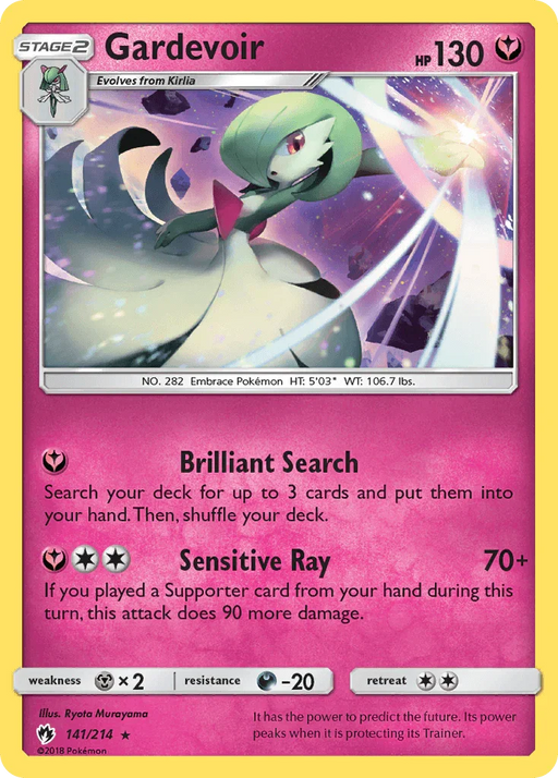 Gardevoir (141/214) [Sun & Moon: Lost Thunder] - for just $0.90! 