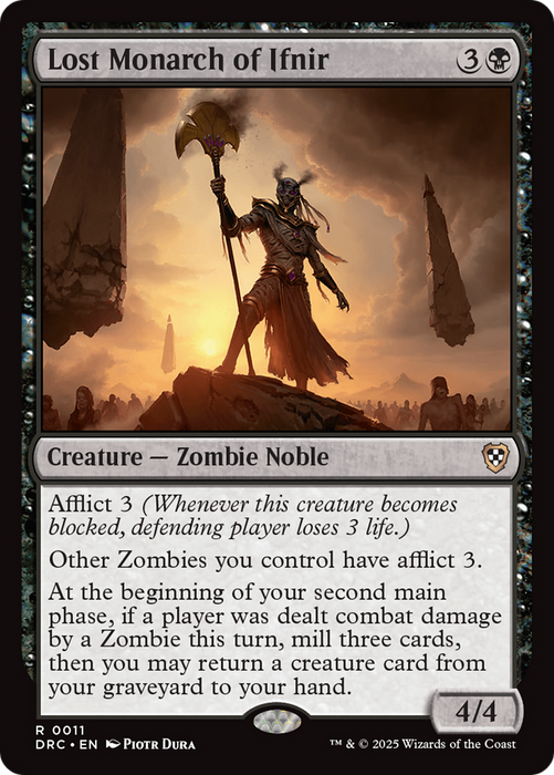 Lost Monarch of Ifnir (DRC-011) - Commander: Aetherdrift - for just $0.22! 