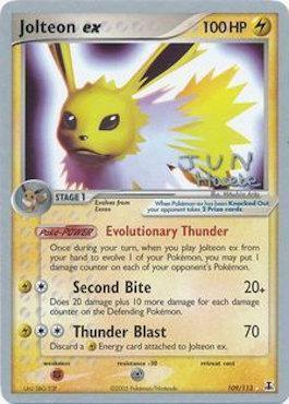 Jolteon ex (109/113) (Flyvees - Jun Hasebe) [World Championships 2007] - for just $3.75! 