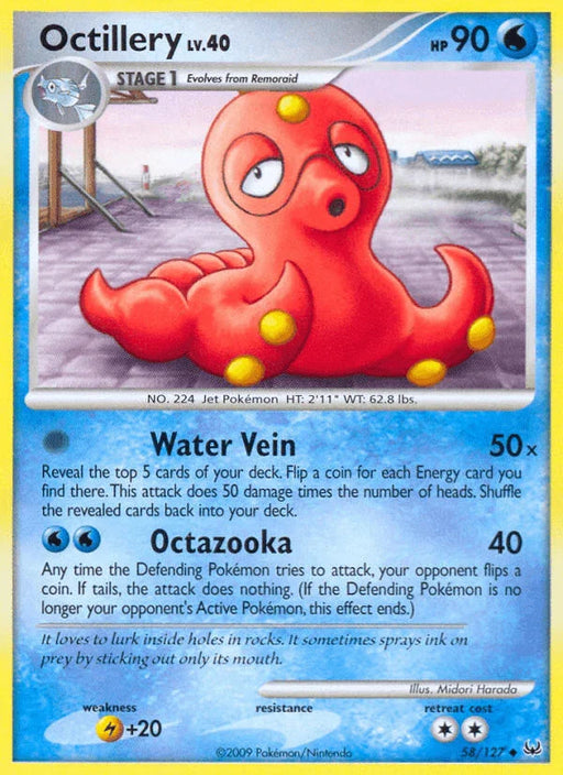 Octillery (58/127) [Platinum: Base Set] - for just $0.20! 