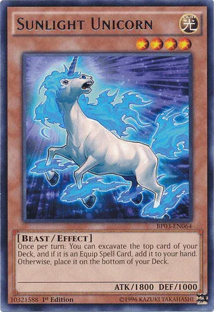 Sunlight Unicorn [BP03-EN064] Rare - for just $0.10! 